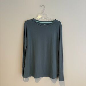 Free Fly Apparel Long Sleeve Tee - Slate Blue